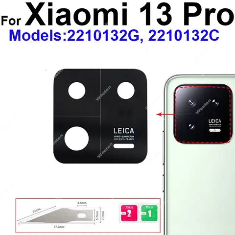S24903950efef4701aedf17f897aa297co_480x480q75 Xiaomi 13 13T 14 14T 15 Pro Lite Ultra Rear Main Camera Lens Glass Back Camera Lens Glass Tape Replacement Spare Parts (New) - Image 1