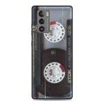 Music Tape Cover LG Wing Velvet K22 K61 K50 K51s K52 K20 K40 Q6 Q7 Stylo 5 6 G8X G6 G7 G8 V40 V50 V60 ThinQ Phone Case (New)