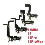 1pcs USB Charging Port Charger for iPhone 11 12 13 14 Plus 15 Pro Max Mini Cable Repair Part Compatible with Microphone Repair (New)