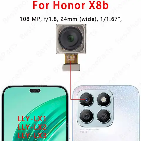 S2533b5c5b79d49408e9d0d764cda5f90N_480x480q75 Selfie Front Rear Back Camera Huawei Honor X8 X8a X8b X8 5G Camera Module Backside View Replacement Spare Parts (New) - Image 1