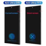TFT Samsung Galaxy S23 Ultra 5G S918B S918B DS LCD Touch Screen Display Digitizer Assembly Replacement Parts With Frame (New)
