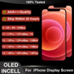 AAA+++ For iPhone 14 Pro LCD INCELL For iPhone 11 12 13 Pro Max LCD 13 Mini 14 Plus 15 Display Screen Digitizer Assembly (New)
