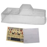 12.3inch 313mm Wheelbase Clear Pickup Body Shell Kit For 1/10 Rc Crawler Trx4 Axial Scx10 Ii 90046 Rgt 86100 Cc01 Tf2 Yk4101 (New)