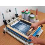 240x300mm Manual Screen Press Aluminium Frame Screen Printing Positioning DIY Silk Stencil Screen Printer Machine (New)