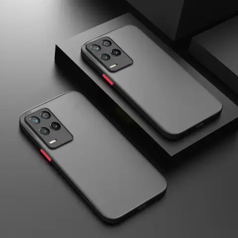 S258b6198303d429a966d3f586cc6a1ceU_480x480q75 Shockproof Armor Matte Case Realme 8 5G 9 Pro Plus 6i 7 8i 9i C11 C12 C15 C21 C25 C21Y GT Neo 2 Narzo 20A 10A Soft Cover (New) - Image 1