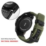 Nylon Quick Release Watch BsReplacement Canvas Fabric Sport Strap20 22mm Military Style Watch b (New)