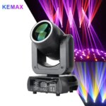 200W LED Beam Moving Head DJ Light DMX512 Nightclub Disco Party 8 Color 18Prism Spotlight Strobe Stage Effect For Wedding Events (New)
