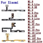 Power On Off Flex Cable Xiaomi Mi 9 Lite 9pro 8 SE 9T 10T 10 Ultra Pro Lite Volume Key Side Button Mute Switch Spare Parts Bangladesh (New)