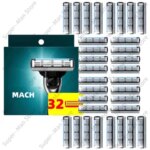 Mach3 Sensitive Shaving Razor for Men,  Blade Refills, for Sensitive Skin Pivoting Head (New)