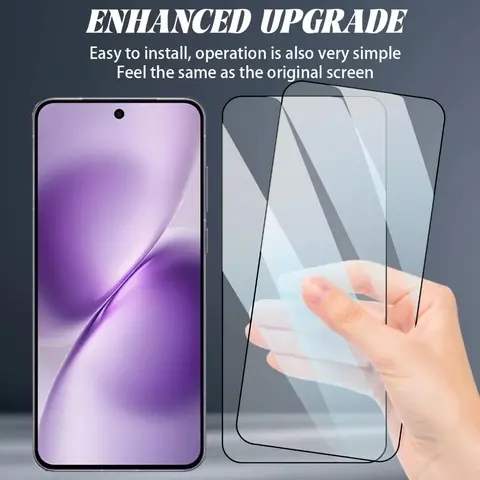 S2730d3fd15f64a438db942ce0fecdff0r_480x480q75 2Pcs Easy To Install Tempered Glass Vivo V70 IQOO 15R 15 Ultra X300 FE Dust Free Screen Protector Protective Glass Films (New) - Image 1