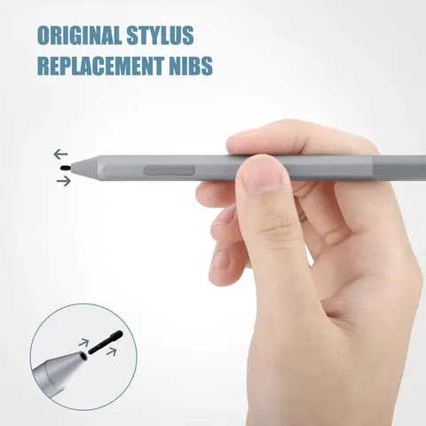 S27337ac3b96e4d5ab1bb511571376e3a9_480x480q75 1pc 3pcs Stylus Tip Nib DELL PN556W Thinkpad Pro Google Pixel Slate Pen (New) - Image 1