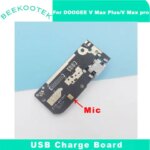 Original DOOGEE Vmax Pro V Max Plus USB Charge Board Dock Charge Charging Port Board Mic Parts DOOGEE V Max Pro Smart Phone (New)
