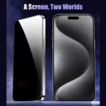 Matte Ceramic Privacy Film Xiaomi Redmi Note 13 12 11 10 9 9S 8 Pro Anti-spy Screen Protector Poco X6 X5 X3 M5S M6 F5 F3 Pro (New)