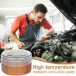 Copper Grease 30g Conductive Paste High Temp Grease Multipurpose Automotive Grease Paste Battery Connection Circuit Bangladesh (New)