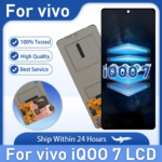 662'' AMOLED vivo iQOO 7 5G LCD display touch screen digitizer Sensor iQOO7 V2049A I2009 LCD Replace Assembly Repair (New)