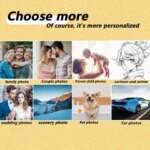Custom Photo Mirror Glass Phone Case TECNO POVA Slim 7 6 5 Ultra Pro Neo 4 5G POP 10 POP 9 POP 8 POP 7 (New)