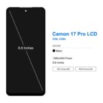 Display Tecno Camon 17 Pro CG8 CG8h LCD Display Touch Screen Digitizer Assembly Panel Replacement Camon 17 Pro Display (New)