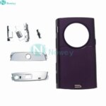 Nowey N95 Cover Nokia N95 Phone Housing Front Face Cover Back Battery Door Case English Russian Keypad Repair Replace Part (New)