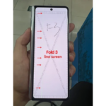 AMOLED Touch Screen Digitizer Assembly With Frame Defect LCD Samsung Galaxy Z Fold 3 F926B Small Screen (New)