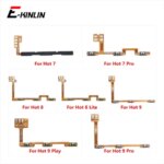 Volume Button Power Switch On Off Key Flex Cable infinix Hot 7 Pro 8 Lite 9 Play (New)