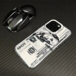 Cool 100 Dollar Bank Note Phone Case IPhone 16 PRO 15 14 13 12 11 Promax Xr Xs 7 8 Plus SE Minimalism Shockproof Cover (New)