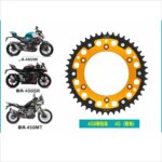 for CFMOTO 450SR 450NK 450MT Sprocket 41T 43T 44T 45T 47T 50T Front Rear Sprocket for CFMOTO CHOHO Genuine Parts (New)