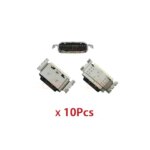 10-100Pcs Charging Port Dock Plug Infinix Hot 30 Play 40 50 Pro 40i 50i X6528B X6836 TYPE-C Charger Connector Socket Repair (New)