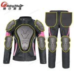 Woman Jacket Motorcycle Motorbike Riding Armor Protective Coat Summer Waterproof Lady Girl Clothing Anti-collision Suit JK-52 (New)