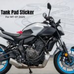 New Motorcycle Side Fuel Tank Pad For Yamaha MT-07 MT07 MT 07 2025 2026 Tank Pads Protector Stickers Knee Grip Traction Pad (New)