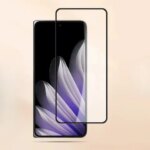 9D Tempered Glass Oppo Find N5 Black Edge Clear Screen Protector OPPO FindN5 FIND N5 Anti Scratch Protective Film (New)