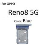 Sim Micro SD Card Socket Adapter Container Connector Holder Slot Tray Reader Parts OPPO Reno 8 Reno8 Pro Plus Lite T Z 5G (New)
