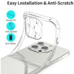 Shockproof Clear Case iPhone 16 15 14 13 12 11 Pro Max XS Max X XR MIni Silicon iPhone 6 7 8 Plus Back Cover Phone Case (New)