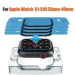 4pcs Ceramic film For Apple watch Ultra 10 9 8 7 49mm 46mm 45mm 41mm Screen protector For Apple watch 6 5 SE 44mm 40mm 42mm 38mm (New)