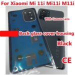 Best AAA Glass Back Cover Battery Housing Xiaomi Mi 11i Mi11i 5G Rear Case Mobile Lid + Camera Frame Lens + Adhesive Bangladesh (New)