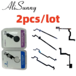 2pcs Home Button Return Flex Cable For iPhone 7 6S 6 8 Plus Universal Motherboard Connector No Fingerprint (New)