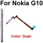 Fingerprint Sensor Flex Cable With Power Button Nokia G10 G20 G30 G50 G60 G300 Home Button Key Touch ID Flex Ribbon Repair (New)