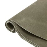 16 Oz Waxed Canvas Army Duck Canvas Tan Fabric By The Yard 100% Cotton (New)