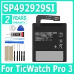 BackShell Battery TicWatch Pro 3 battery GPS Wear OS Smartwatch 3.88V 577mAh SP492929SI WH11013 + Tool Bangladesh (New)