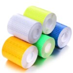 1M Car Reflective Tape Auto Safety Warning Sticker Reflector Protective Tape Strip Film for Trucks Auto Motorcycle Stickers (New)