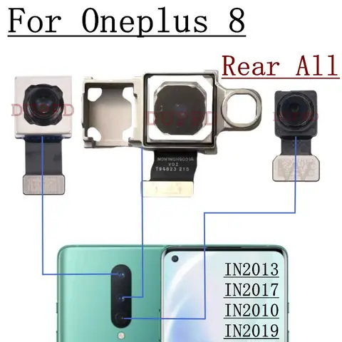 S2bf1e26c2cde422b9c6d2f274b47f5a0K_480x480q75 Original Rear Camera OnePlus 8 IN2013 IN2017 IN2010 IN2019 Front Facing Back Wide Macro Ultrawide Camera Module Spare (New) - Image 1