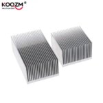 1pc Aluminum Alloy Heatsink Cooling Pad High Power LED IC Chip Cooler Radiator Heat Sink 60*60*39mm 100*60*39mm (New)