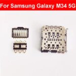 SIM Card Adapter Socket Samsung Galaxy A53 A536 A54 A546 M34 5G Sim Tray Slot SIM Card Adapter Socket SIM Card Reader (New)