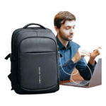 Mark Ryden Man Backpack Waterproof 15.6inch Laptop Multi-layer Pockets Bag Man USB Charging School Backpack Travel Mochilas (New)