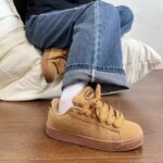 Couples Sneakers 2025 Autumn New Men Trend Vintage Non Slip Casual Shoes Height Increase Fashion Lace Up Women Vulcanized Shoes (New)