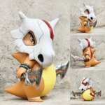 Pokemon Anime Mode God Of War Cubone Action Statue Creativity Gk Toy Doll Collect Peripheral Birthday Gift Decor (New)