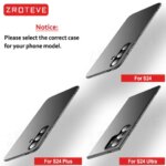 For Samsung S25 Case ZROTEVE Slim Matte Hard PC Cover For Samsung Galaxy S24 S23 Ultra S22 Plus S20 S21 FE S10 S10e Phone Cases (New)