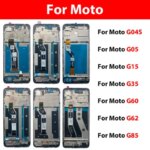 New LCD Display Touch Screen Panel Digitizer With Frame Assembly Replacement For Motorola Moto G04s G05 G15 G35 G60 G62 G85 G86 (New)