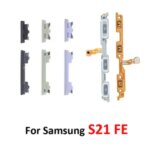 Power Volume Button Flex Samsung Galaxy S21 FE 5G G990 Phone BackShell Housing External On Off Side Key Cable S21FE Bangladesh (New)
