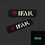 1pc Emergency Medical Services Tactical Vest Noctilucence IFAK Hook&Loop Patch Star of Life Backpack Outdoor Accessories (New)