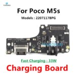 Xiaomi Poco M5s USB Charging Board Connector Plug Port Charger Dock Main Board SUB Flex Cable Microphone (New)